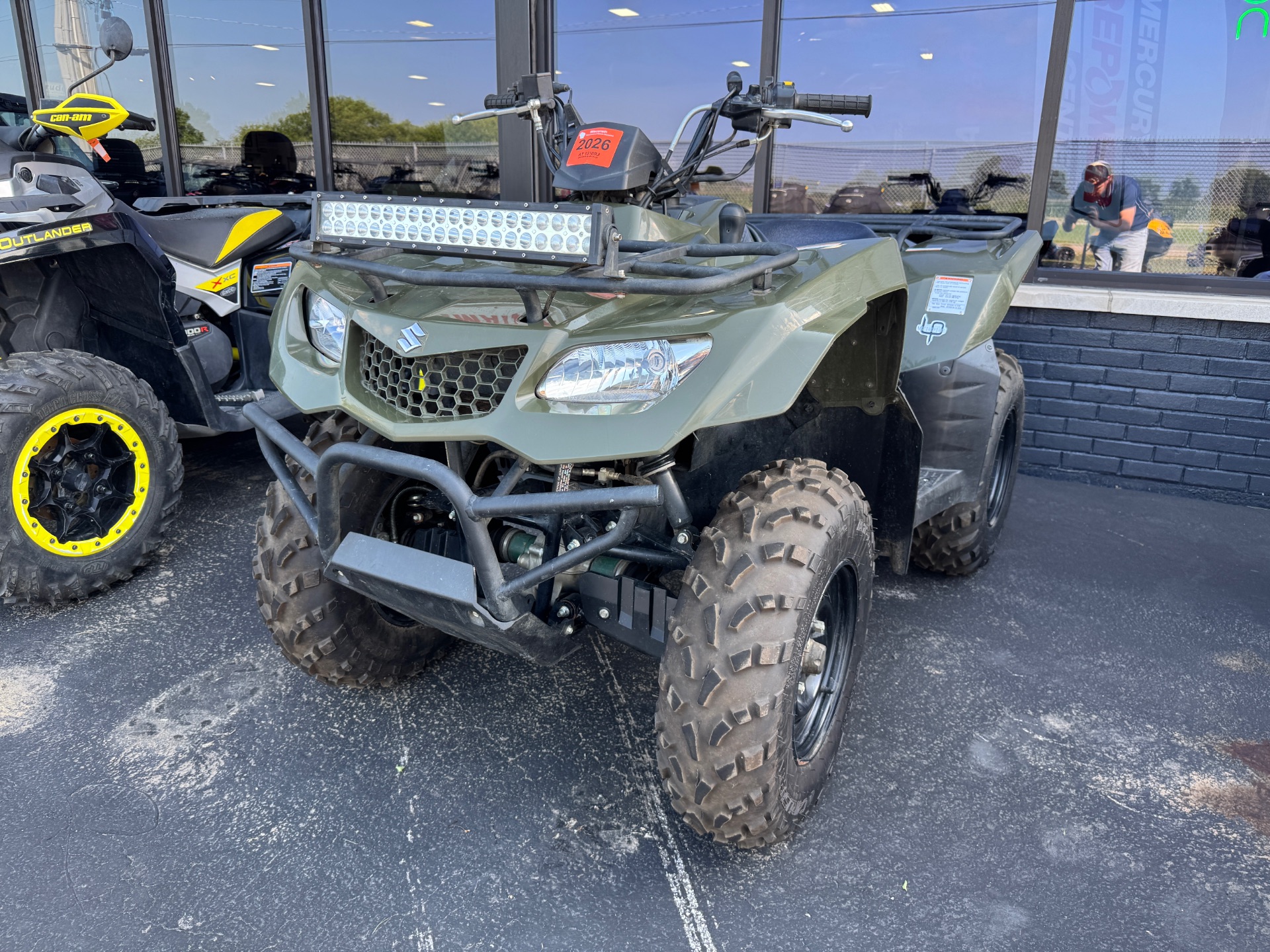 2022 Suzuki KingQuad 400FSi in Roscoe, Illinois - Photo 2