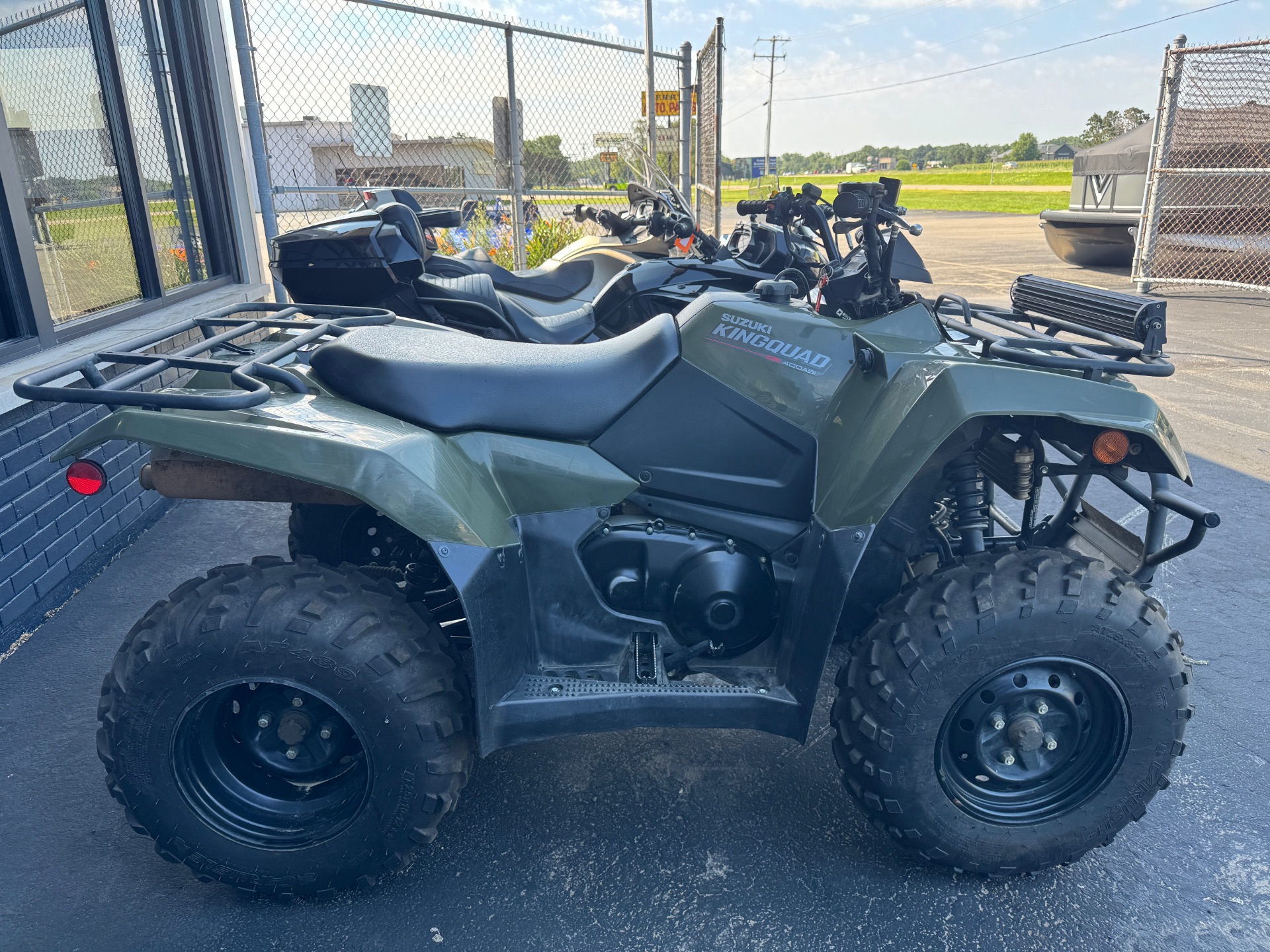 2022 Suzuki KingQuad 400FSi in Roscoe, Illinois - Photo 4