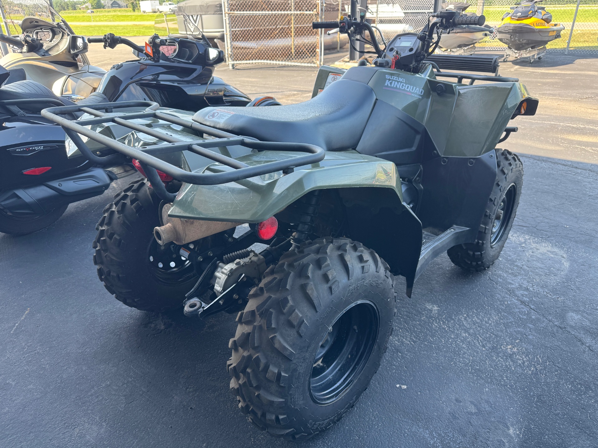 2022 Suzuki KingQuad 400FSi in Roscoe, Illinois - Photo 5
