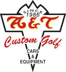 A & T Custom Golf Cars logo