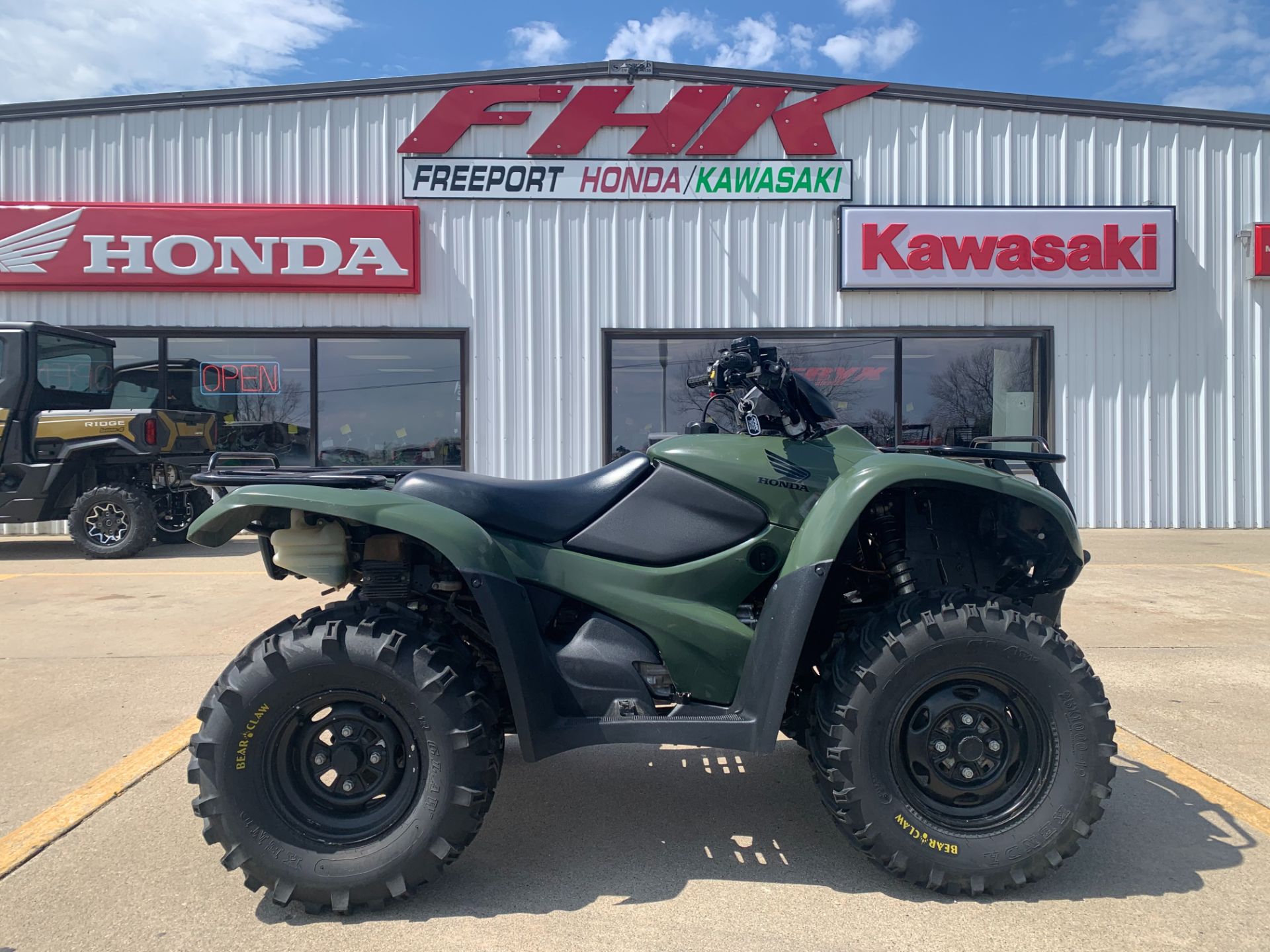2009 Honda TRX420FA RANCHER 4X4 in Freeport, Illinois - Photo 1