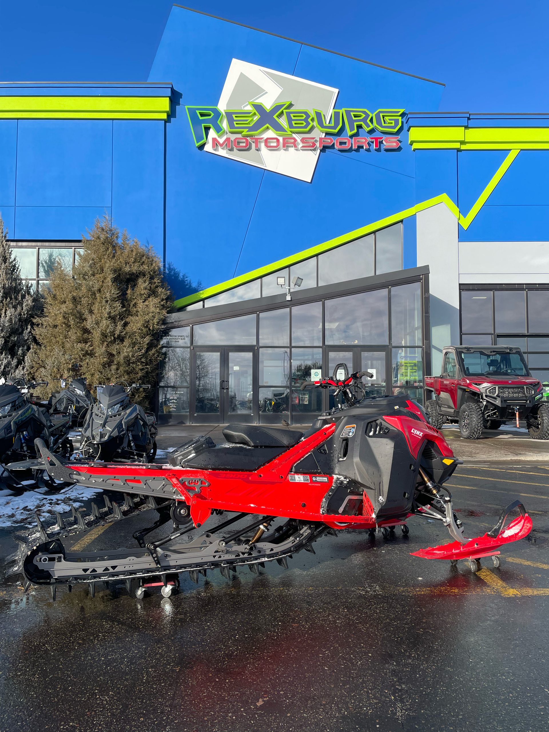 2023 LYNX Shredder DS 3900 850 E-TEC Turbo R PowderMax Light 3.0 SHOT in Rexburg, Idaho - Photo 3
