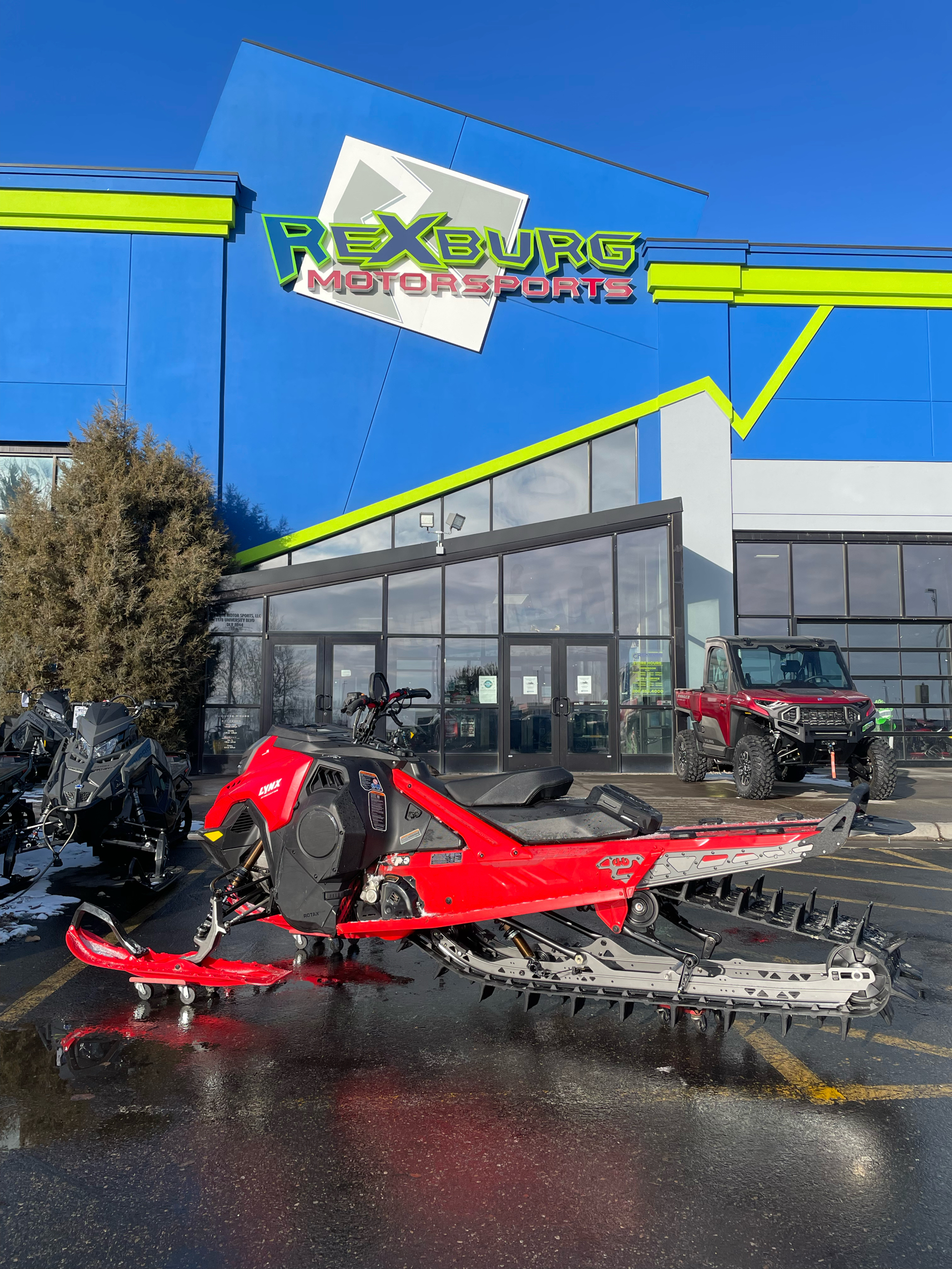 2023 LYNX Shredder DS 3900 850 E-TEC Turbo R PowderMax Light 3.0 SHOT in Rexburg, Idaho - Photo 4