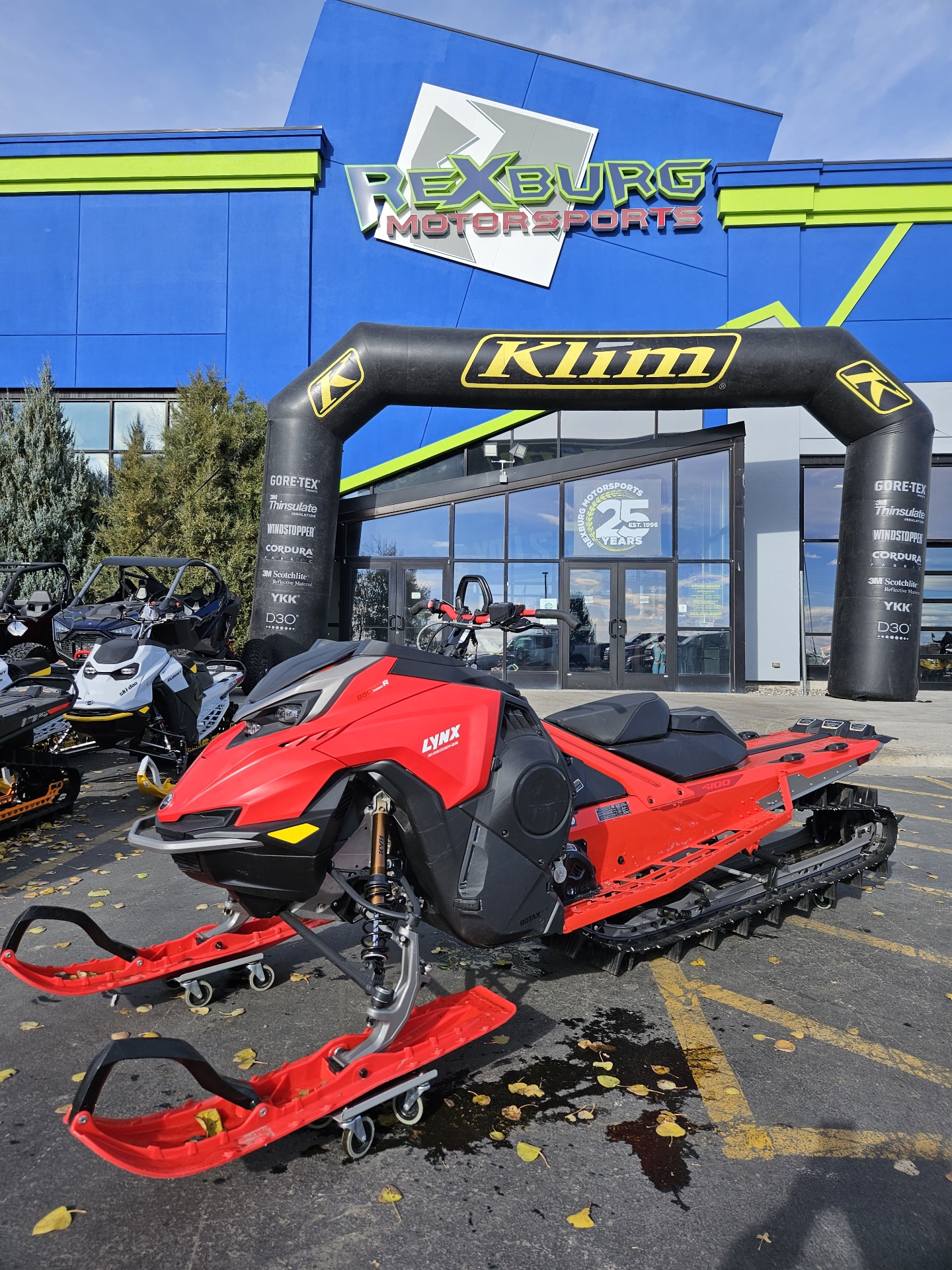 2023 LYNX Shredder DS 4100 850 E-TEC Turbo R PowderMax Light 3.0 SHOT w/ 10.25 in. Touchscreen in Rexburg, Idaho - Photo 1