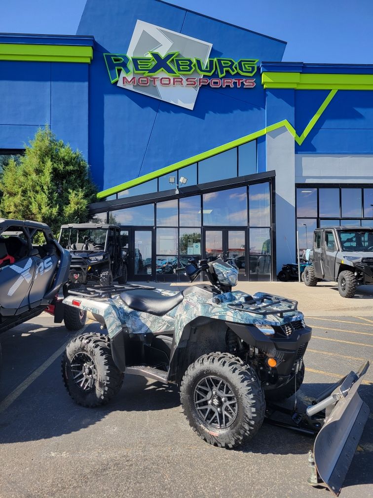 2020 Suzuki KingQuad 750AXi Power Steering SE Camo in Rexburg, Idaho - Photo 4