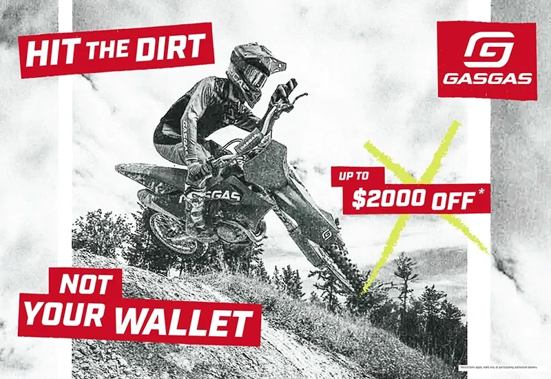 GASGAS - August 2025 Promotions