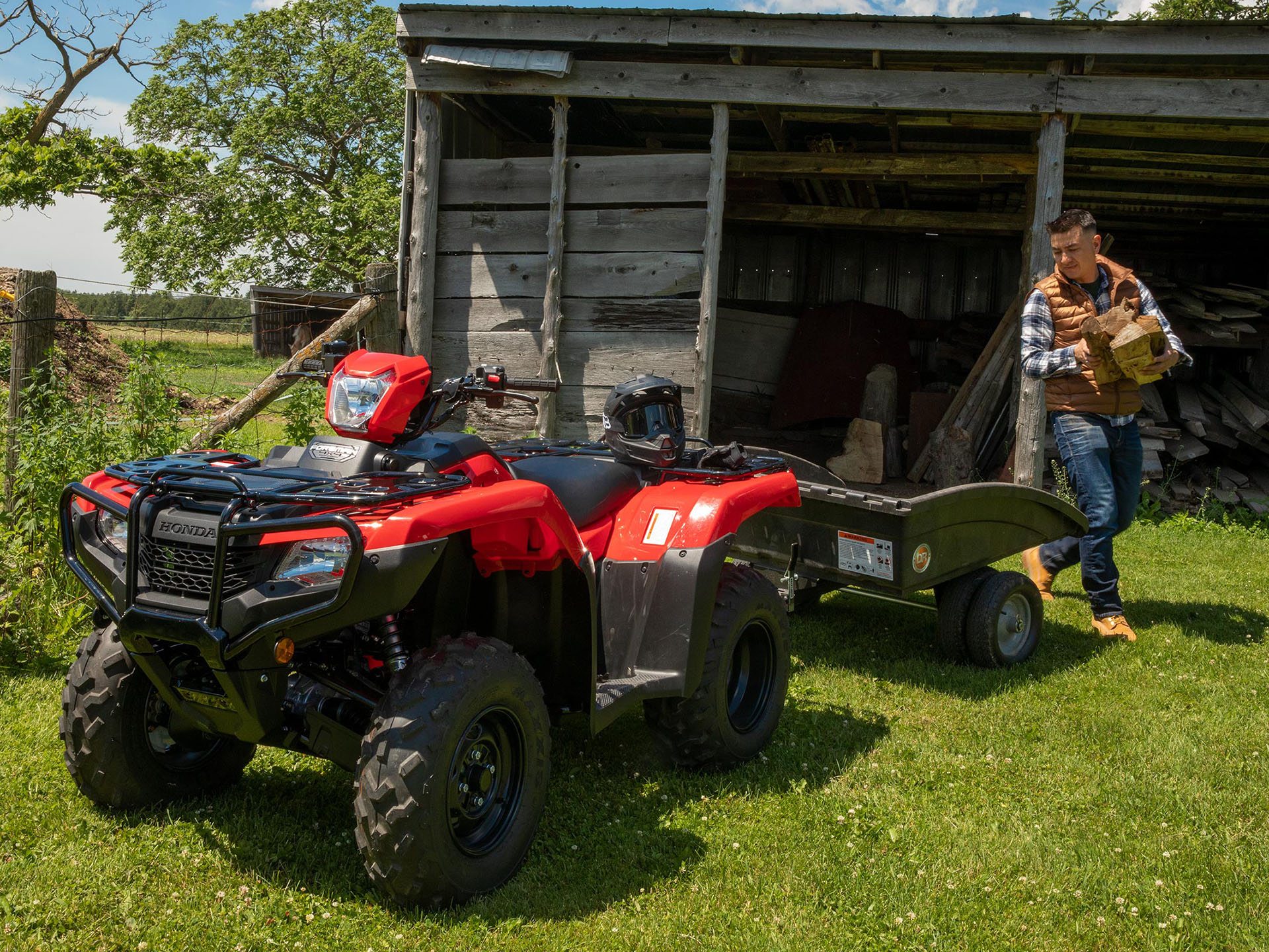 2023 Honda FourTrax Foreman 4x4 in Freeport, Illinois - Photo 8