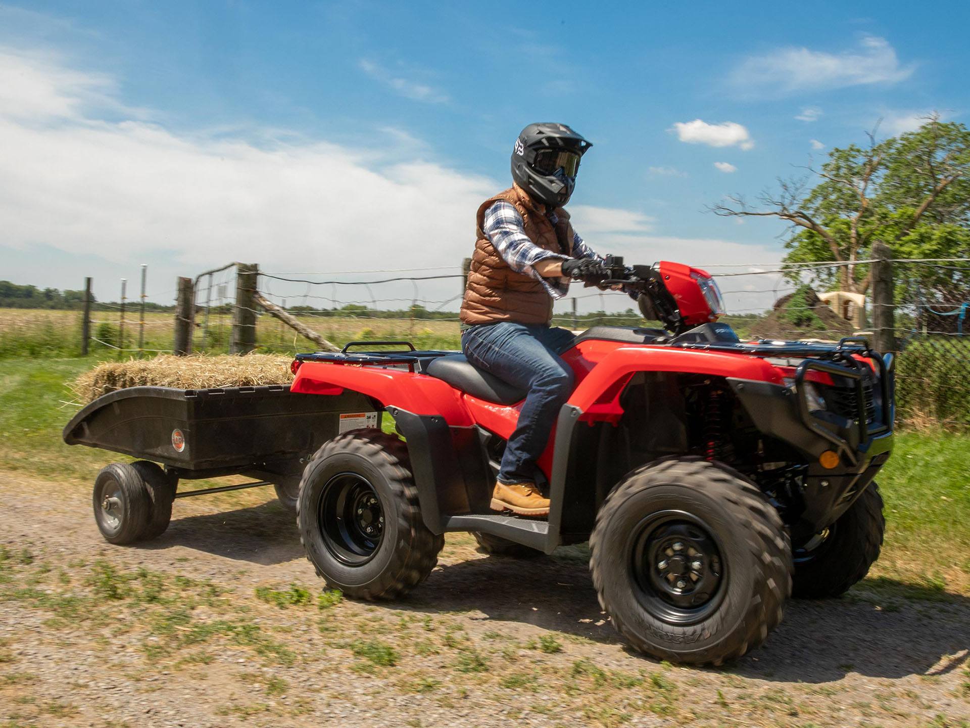 2023 Honda FourTrax Foreman 4x4 in Freeport, Illinois - Photo 9