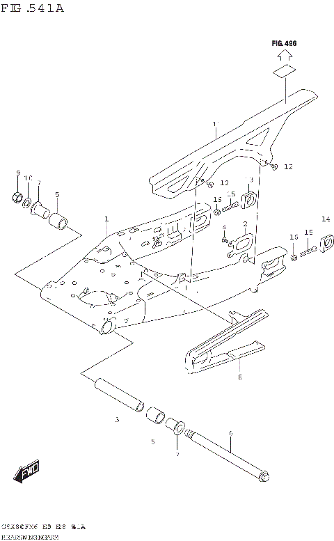 REAR SWINGINGARM