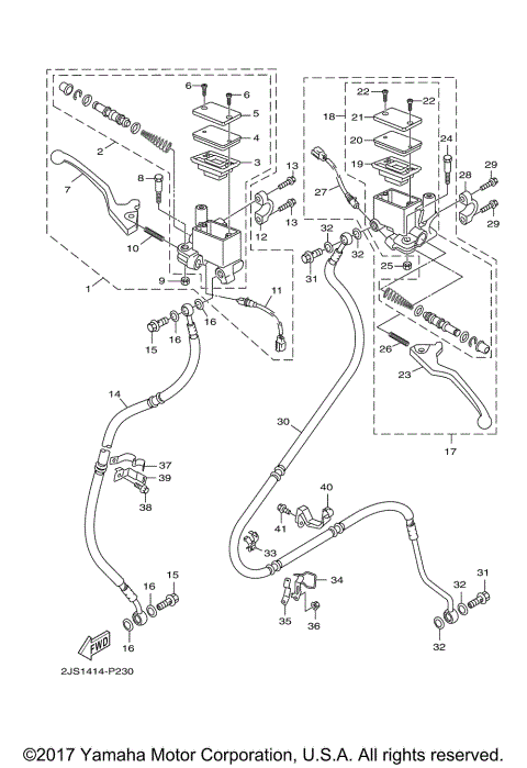 FRONT MASTER CYLINDER