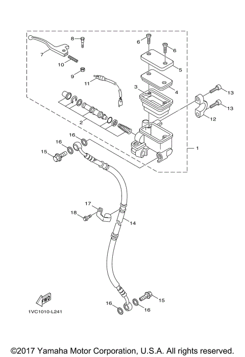 FRONT MASTER CYLINDER
