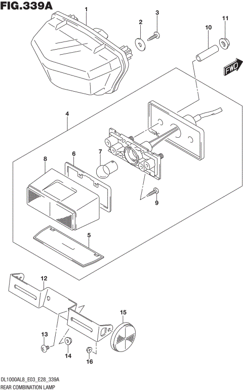 REAR COMBINATION LAMP