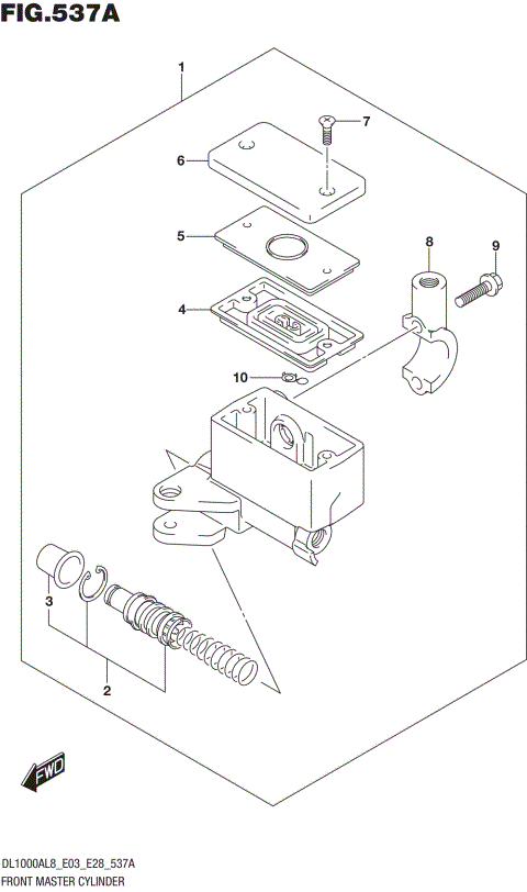FRONT MASTER CYLINDER