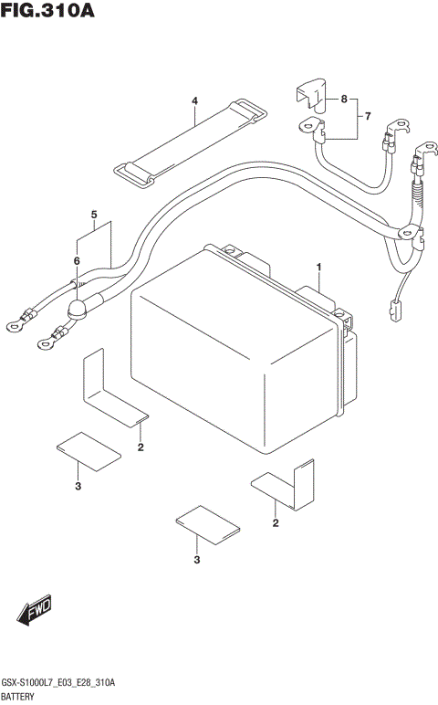 BATTERY (GSX-S1000L7 E33)