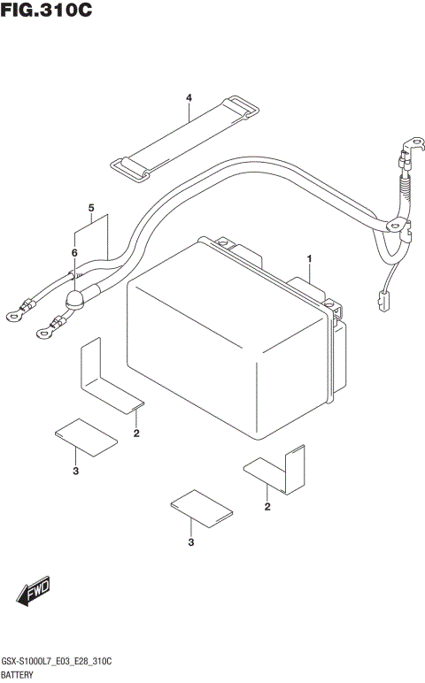 BATTERY (GSX-S1000AL7 E28)
