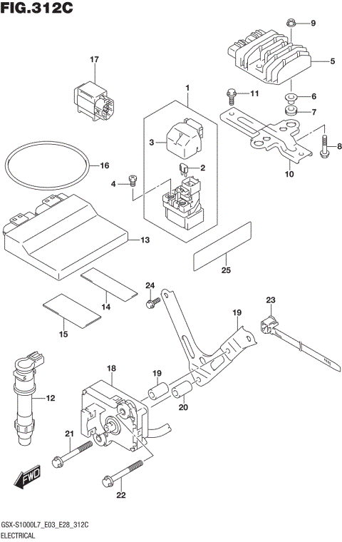 ELECTRICAL (GSX-S1000AL7 E28)
