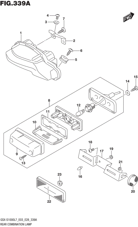 REAR COMBINATION LAMP