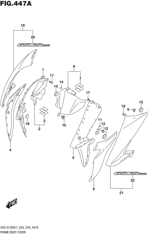 FRAME BODY COVER (PGZ