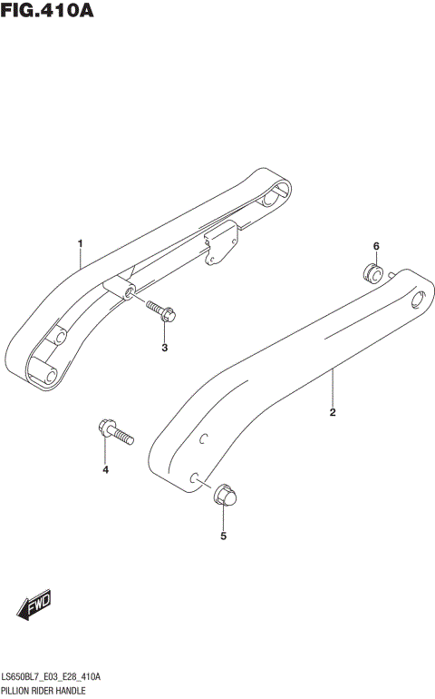 PILLION RIDER HANDLE