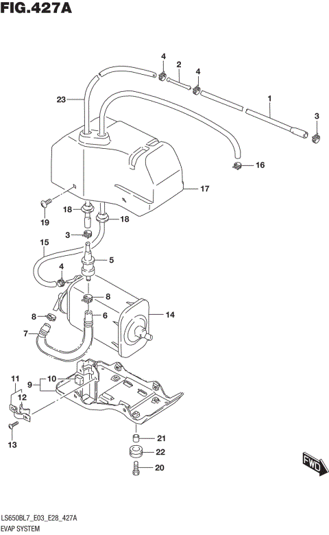 EVAP SYSTEM (LS650BL7 E33)