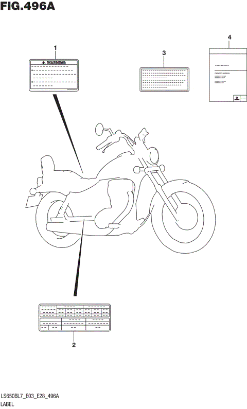 LABEL (LS650BL7 E03)