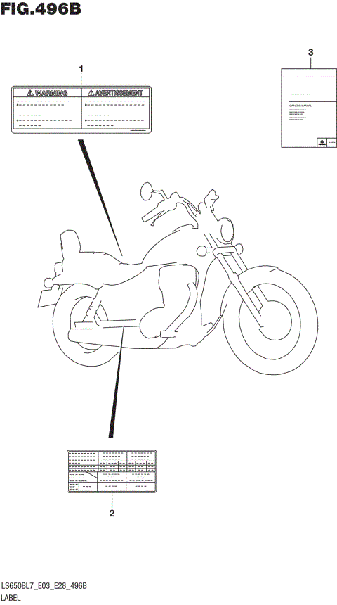 LABEL (LS650BL7 E28)