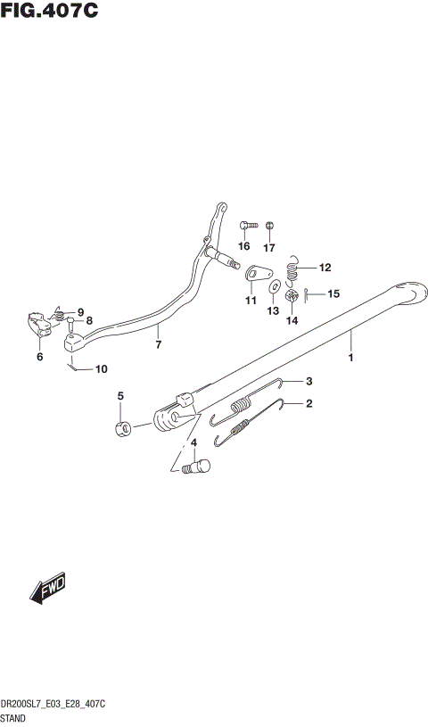 STAND (DR200SL7 E33)