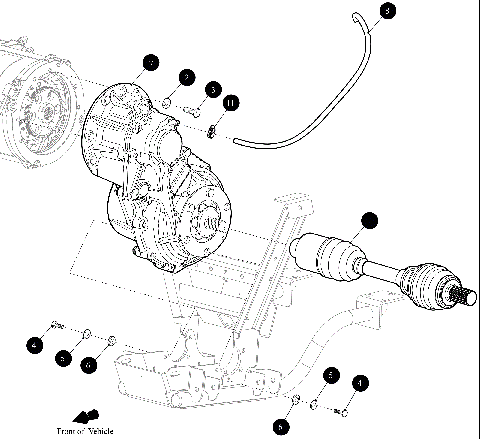 FRONT AXLE/DIFFERENTIAL [302628]