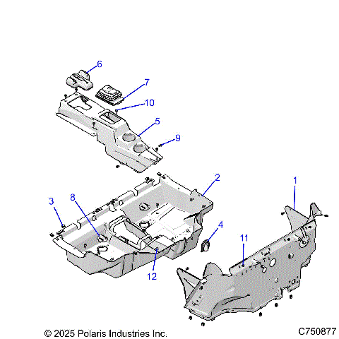 BODY, FLOOR - Z22NAE99PK (C750877