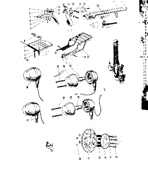 OPTIONAL PARTS ('69-'73)