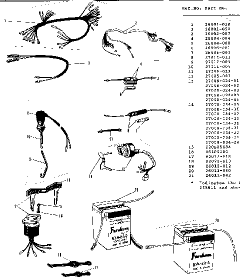 CHASSIS ELECTRICAL EQUIPMENT (EXCEPT G3S