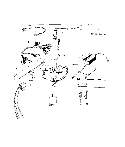 CHASSIS ELECTRICAL EQUIPMENT ('74-'75)