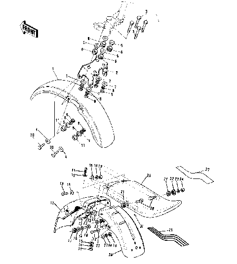 FENDERS ('72-'73 G5-A)