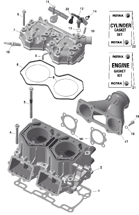 01- ROTAX - Cylinder