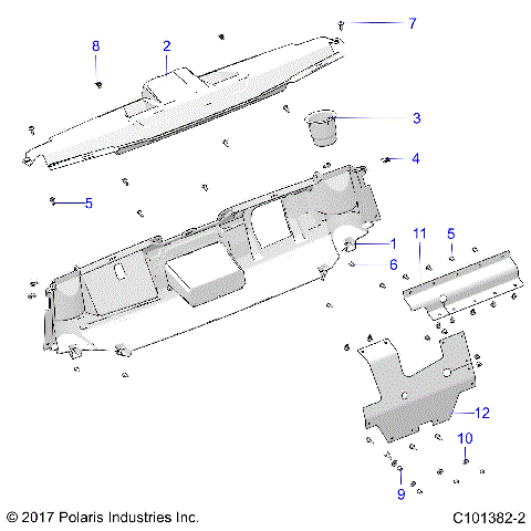 BODY, DASH - A18HZA15N4 (C101382-2)