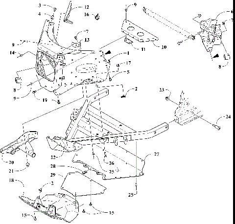 FRONT FRAME ASSEMBLY [108395]
