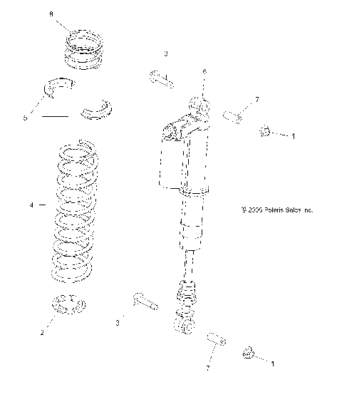 SUSPENSION, FRONT SHOCK MOUNTING - R10VH76AB/AO/AQ/AW (49RGRSHOCKMTG09RZRS)