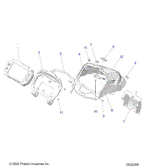 BODY, HOOD CAP ASM. 7