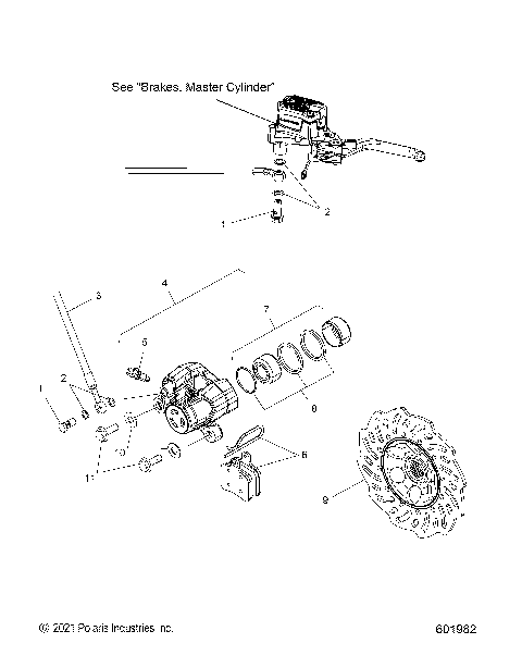 BRAKES, BRAKE SYSTEM - S22TFG8MS/8ME ALL OPTIONS (601982)