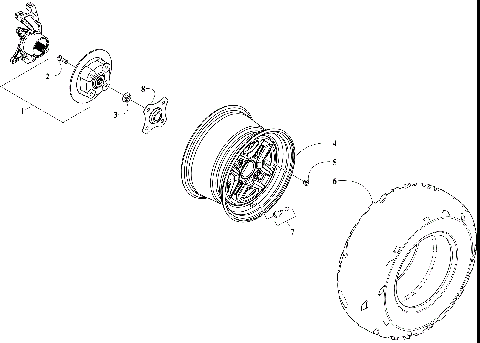 WHEEL AND TIRE ASSEMBLY [303107]