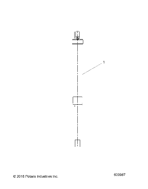 SUSPENSION, SHOCK, REAR TRACK - S20EKB6PSL (600987)
