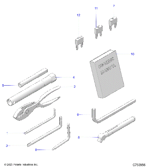 REFERENCE, OWNERS MANUAL AND TOOL KIT - Z25RPD2KAK/BK/AJ/BJ/AM/BM (C750956)