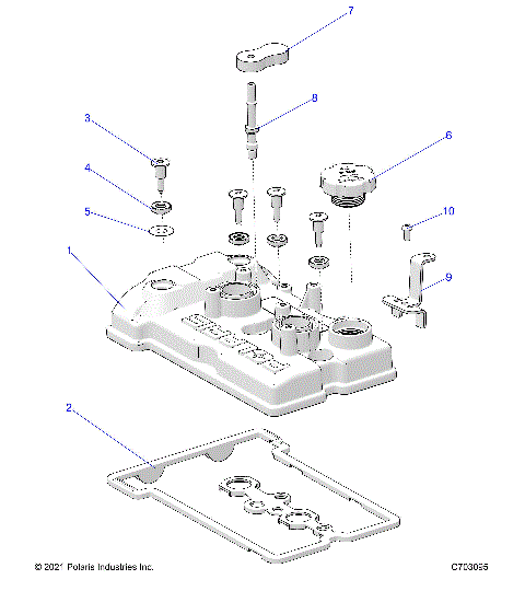ENGINE, VALVE COVER - Z25NMF99A4/A5/B4/B5 (C703095)