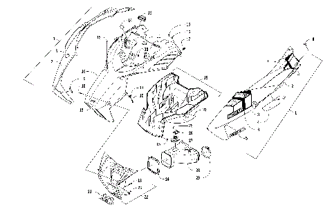 HOOD AND AIR INTAKE ASSEMBLY [104189]
