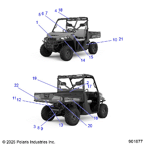 BODY, DECALS - D26P2AD4B4/GD4B4/UD4B4/WD4B4 (901677)