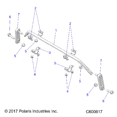 SUSPENSION, SWAY BAR - S21TDV8RS/8RE ALL OPTIONS (C600817)
