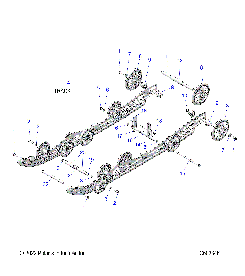 SUSPENSION, REAR - S23TLT9FEL (C602346)