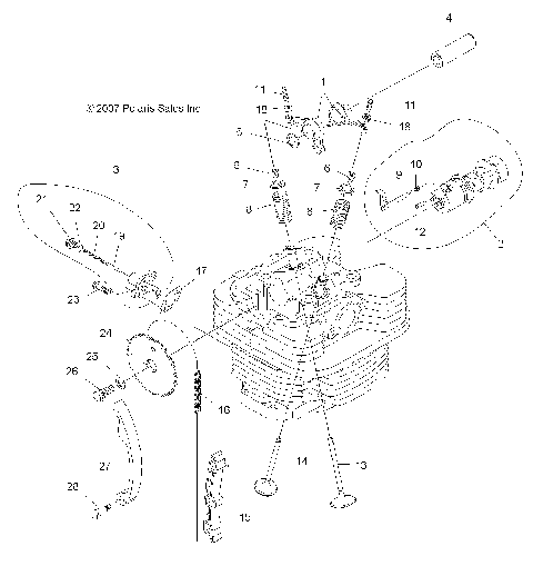 ENGINE, VALVES and CAMSHAFT - A13NA32FA (49ATVCAMSHAFT08TB)