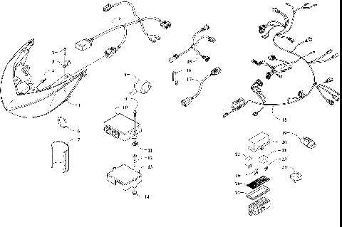 HEADLIGHT AND WIRING ASSEMBLIES [110027]