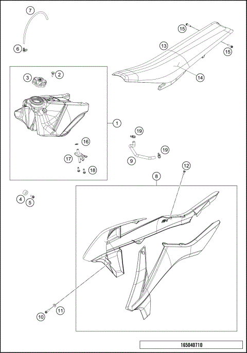 T ANK, SEA T , COVER